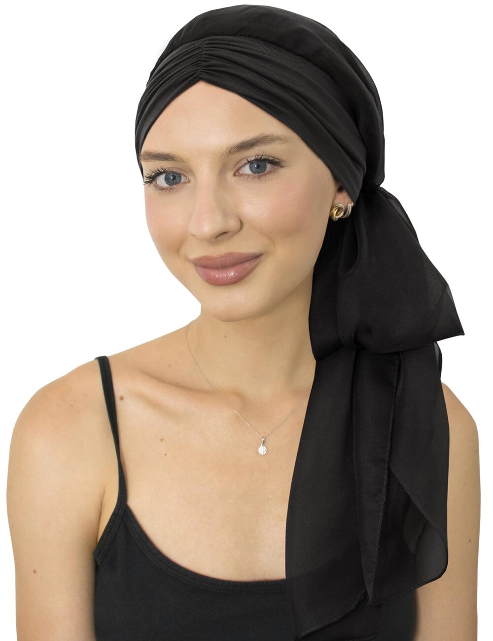 5800 Head Scarf Skull Cap Chemo Patients Headwear Cancer Hair Loss Scarf